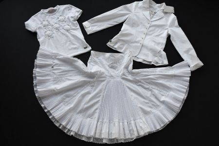 neu Jacket (weiss)  Jottum gr. 134 -140