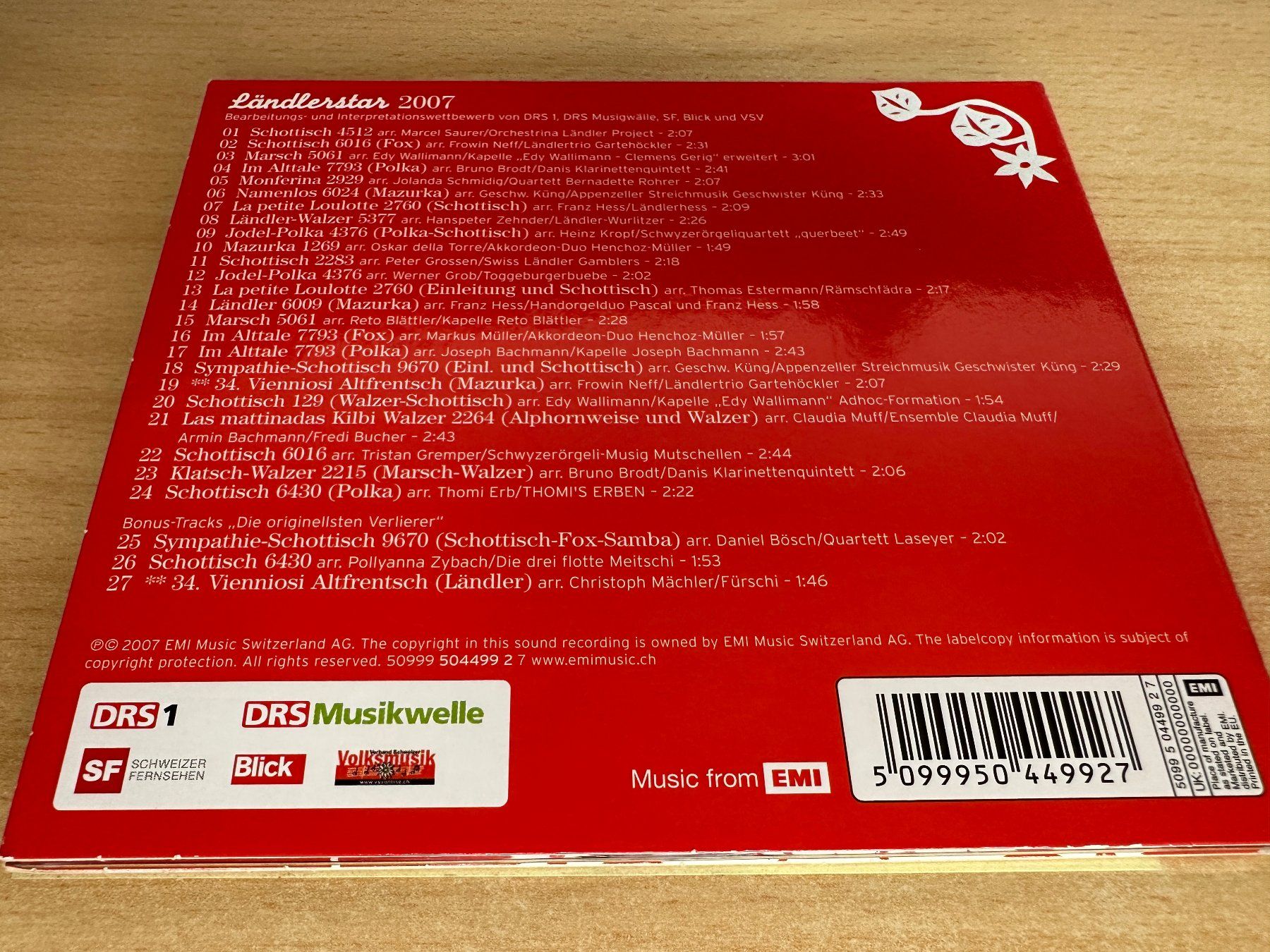 CDs: Ländlerstar 2007 – Gebraucht aus Rikon im Tösstal von Alpenmutz 1