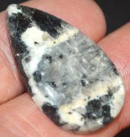 Cabochon L-8416 – Weisser Büffel Türkis 32x19mm 25.55 Karat