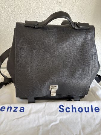 Proenza Schouler Rucksack Leder schwarz