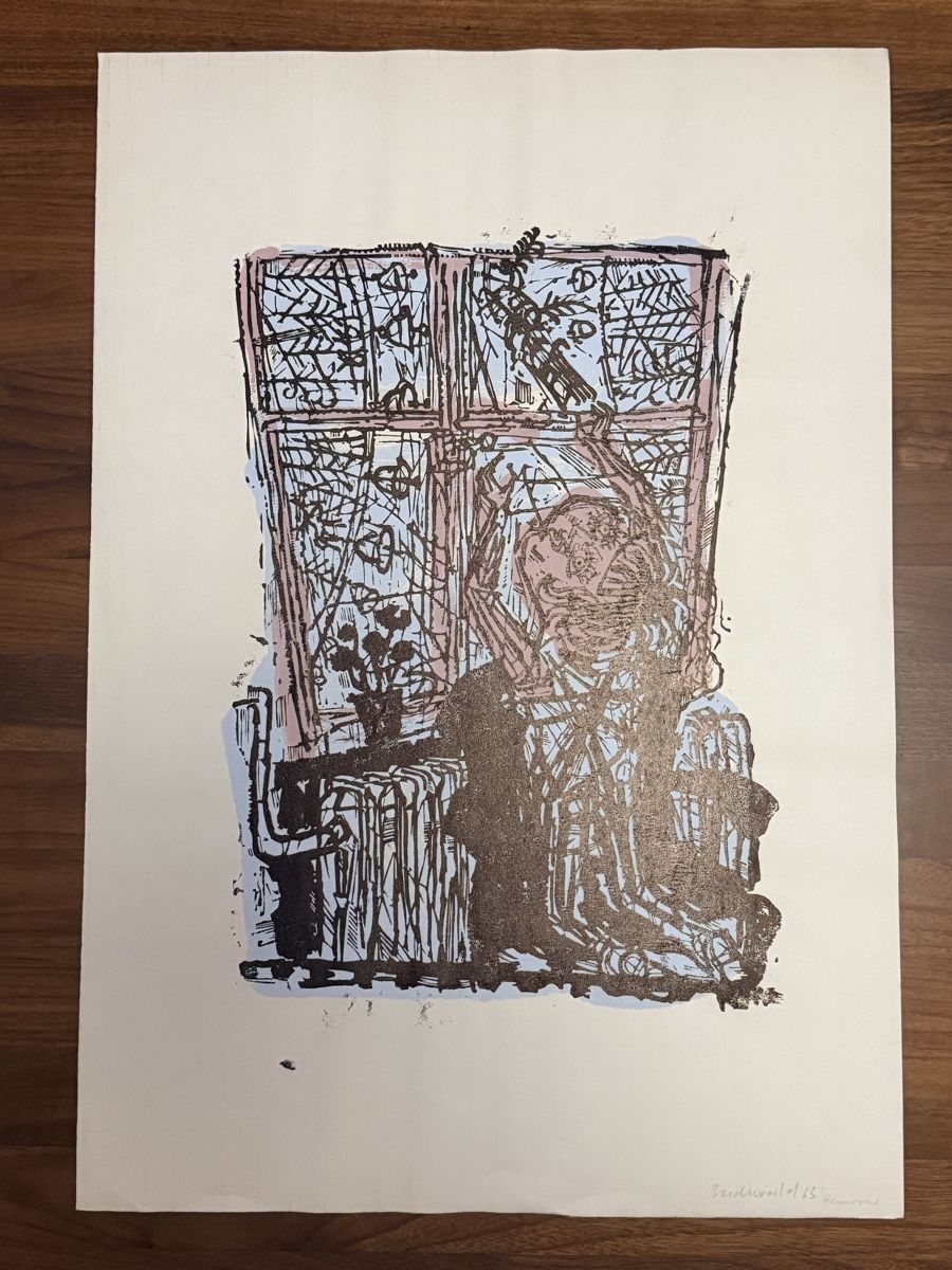 Grafica & Litografie: Hans-Ulrich Buchwald - Lithographie – Usato da Solothurn venduto da NUVICO