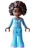 LEGO Friends frnd602 Friends Aliya - Bright Light Blue Pajam