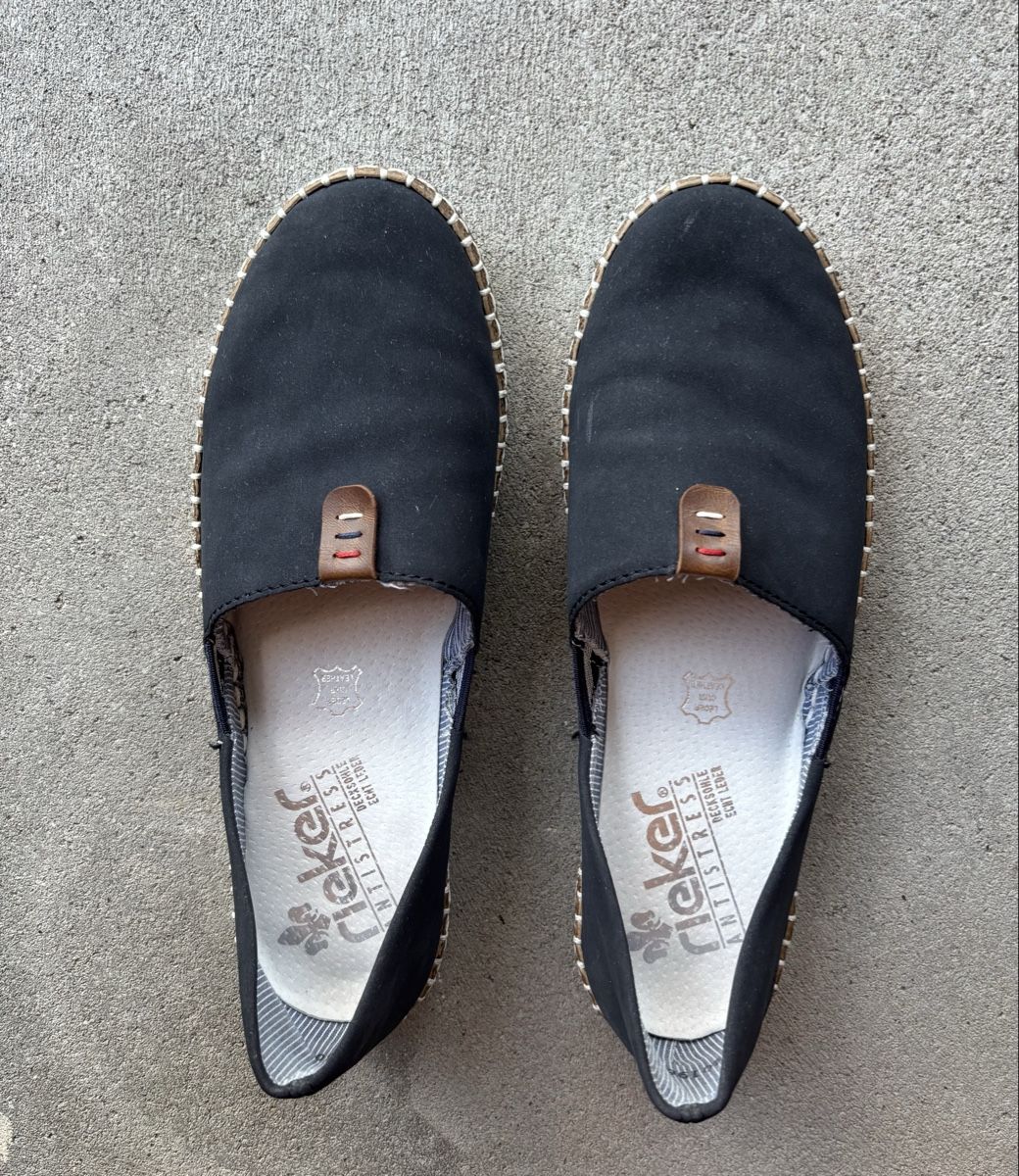 Rieker Scarpe da donna: Rieker Damen Espadrilles, Grösse 37 – Nuovo (secondo la descrizione) da Glattpark(Opfikon) venduto da Mrs.R0bins0n