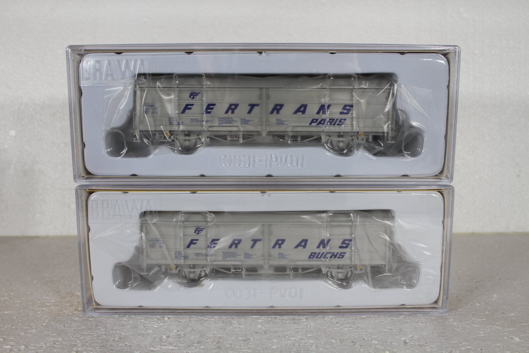 Märklin Modelleisenbahnen: Brawa 48971 ÖBB 2-tlg.-Set »Fertrans«, Buchs-Paris – Neu (gemäss Beschreibung) aus Triesen von gleis8
