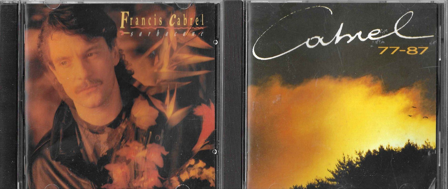 CD: Francis Cabrel 2 CD's - Saarbacane & 77-87 – Usato da Savagnier venduto da Ne2065