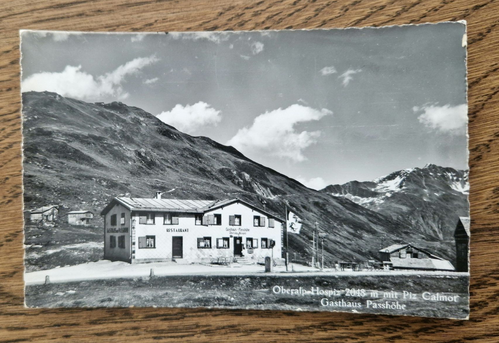 Cartoline postali: Oberalp-Hospiz 1963 – Usato da Ebikon venduto da Donar50