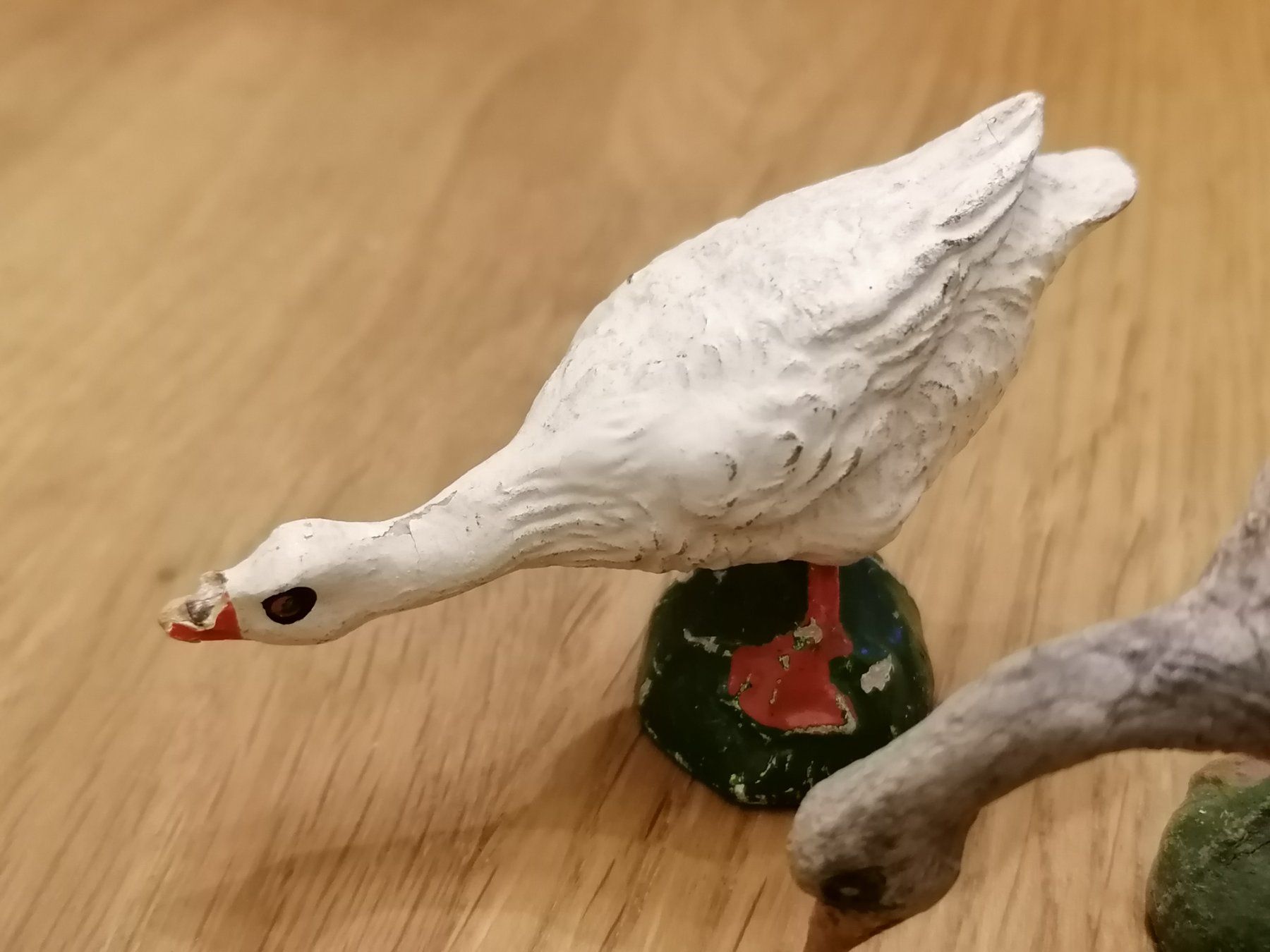 Statuette: Elastolin Tierfiguren Gans paar – Usato da Basel venduto da vintagecollector 2