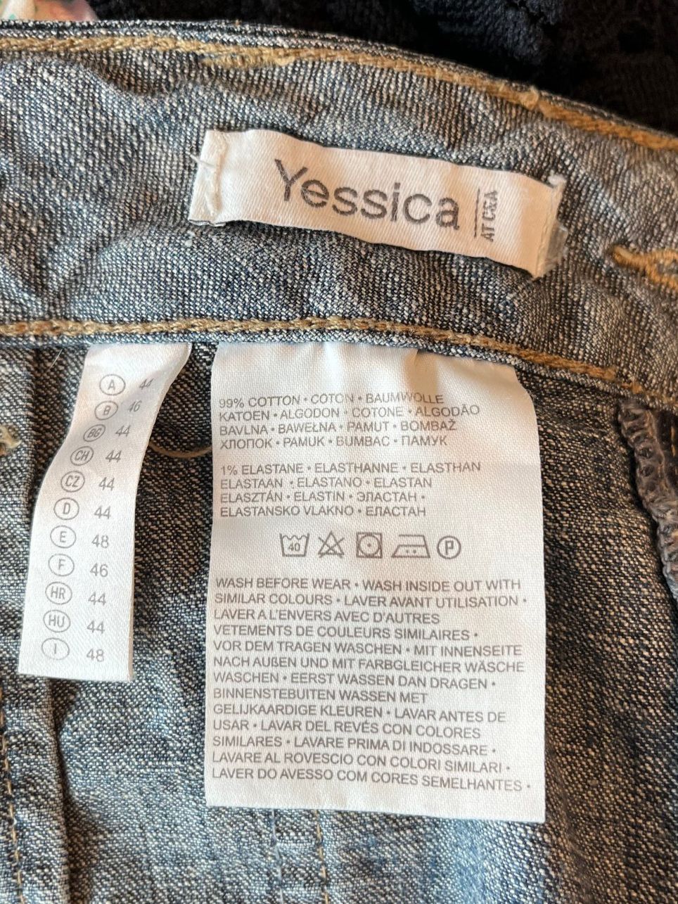 Jeans: Jeansjupe blau Grösse 44 – Usato da Rümlang venduto da Blume817 3