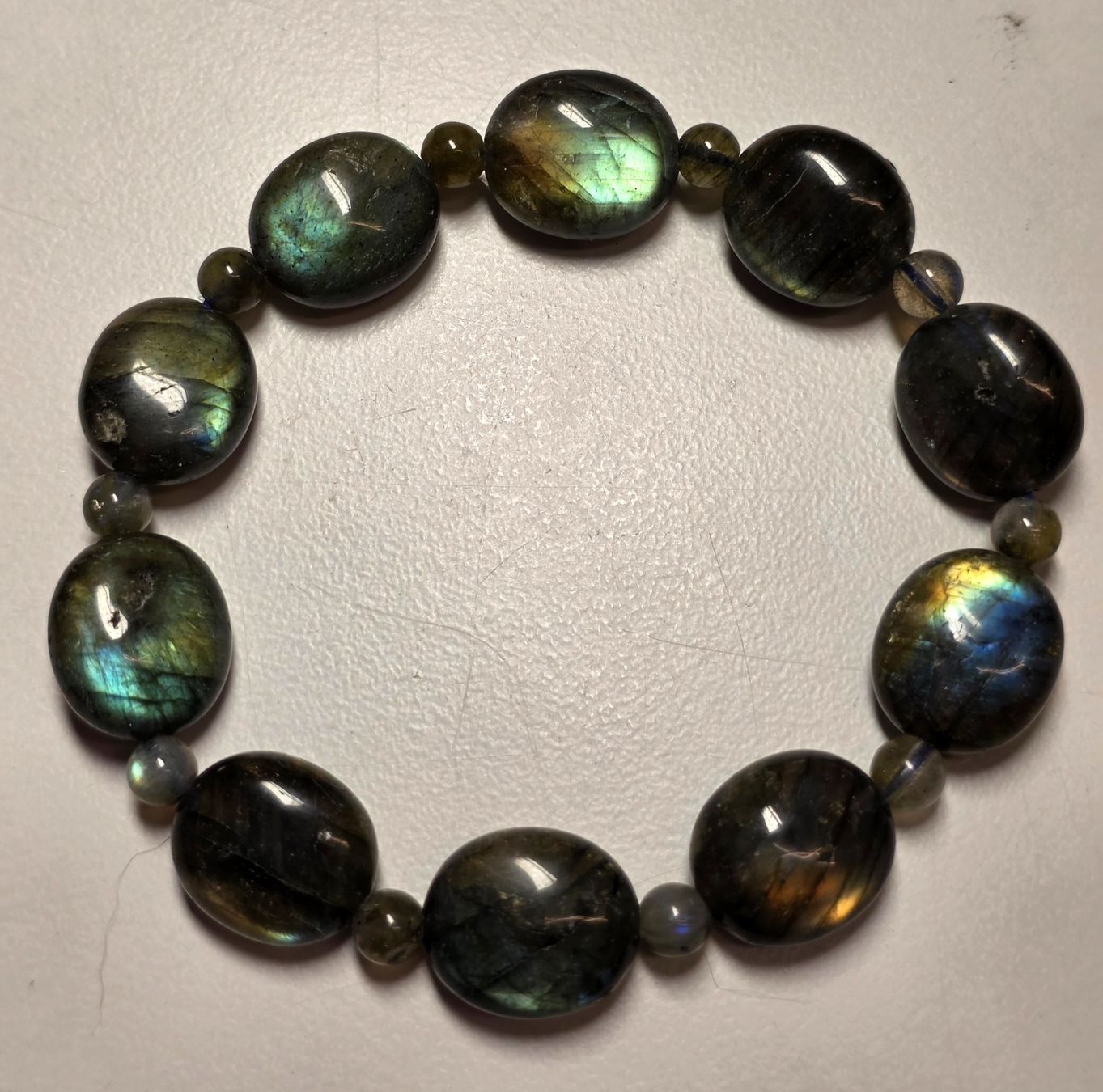 Minerali & Pietre curative: Labradorit Armband E – Nuovo e nell'imballaggio originale da Matzingen venduto da Shay_Crystalz 1