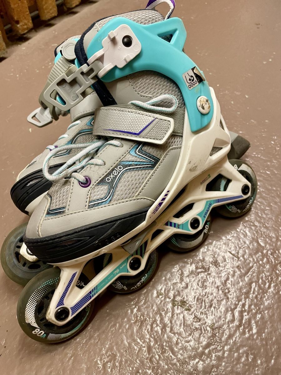 Pattini in linea & Pattini a rotelle: Inline Skates Oxelo Adjustable sizes 32-35 – Usato da Zürich venduto da cel_8yfx 2