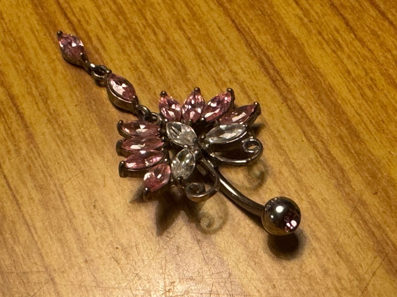 Piercingschmuck: Piercing Bauchnabel Schmuck Zirkonia – Gebraucht aus Steffisburg von smocky17 1
