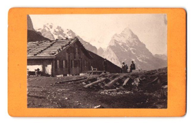Fotografie & Manifesti: Fotografie Scheidegg, Scheideggalm mit B – Usato da Berlin venduto da bartko-reher