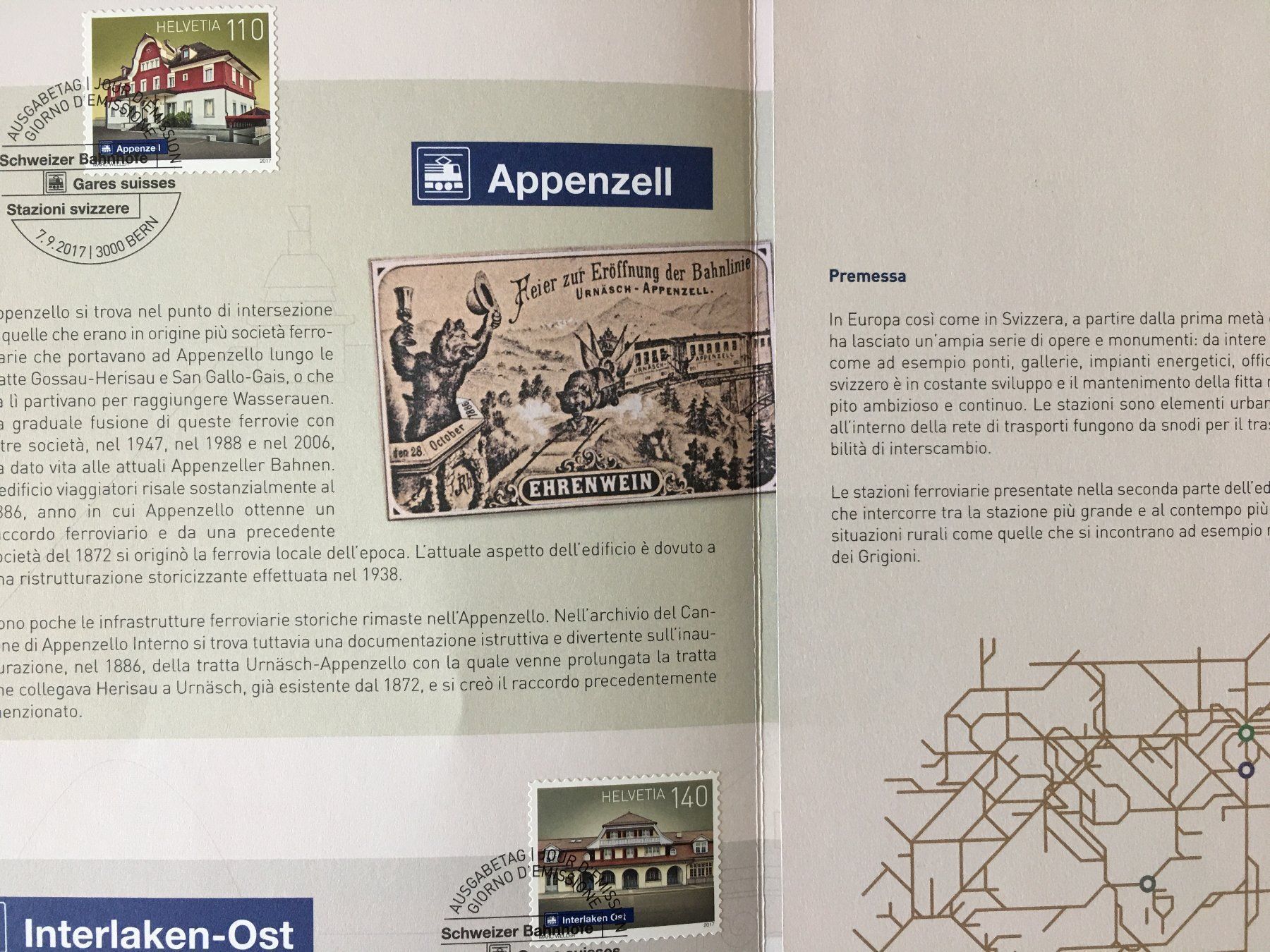 Tutti i francobolli: FDC stazioni svizzere Folder 2016 + 2017 + 2018  FDC – Nuovo (secondo la descrizione) da Niederrohrdorf venduto da leni29 3