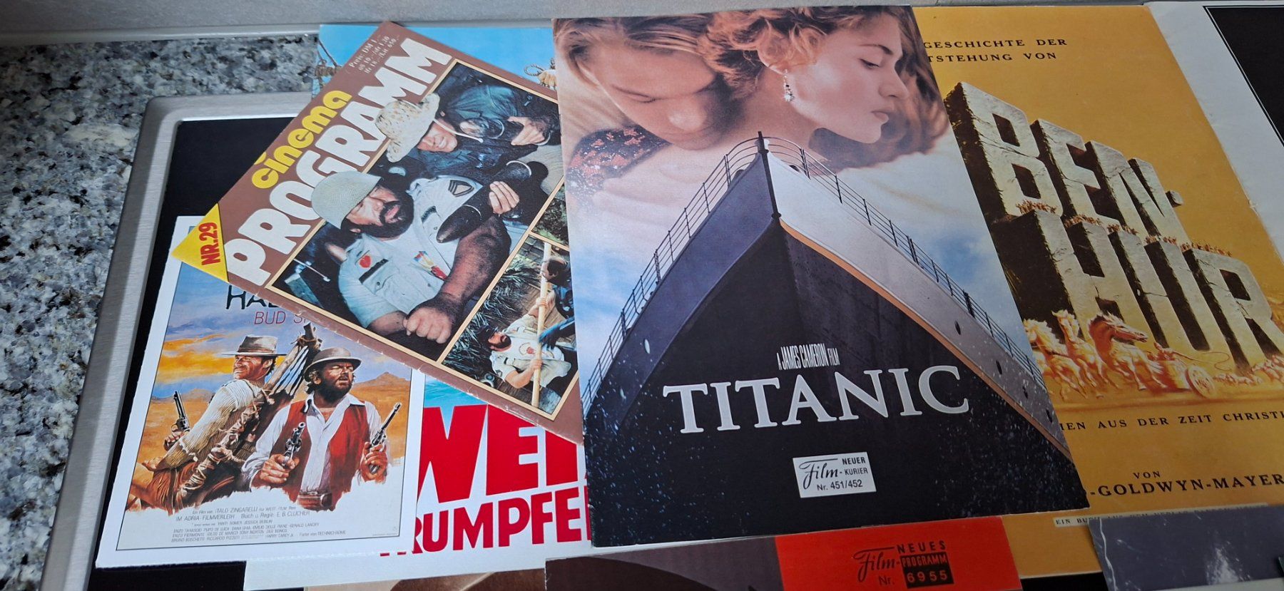 Riviste & Magazine: 15 Stück Kinobroschüre oder 2 seitige Flyer – Usato da Möhlin venduto da teddybaer8 1