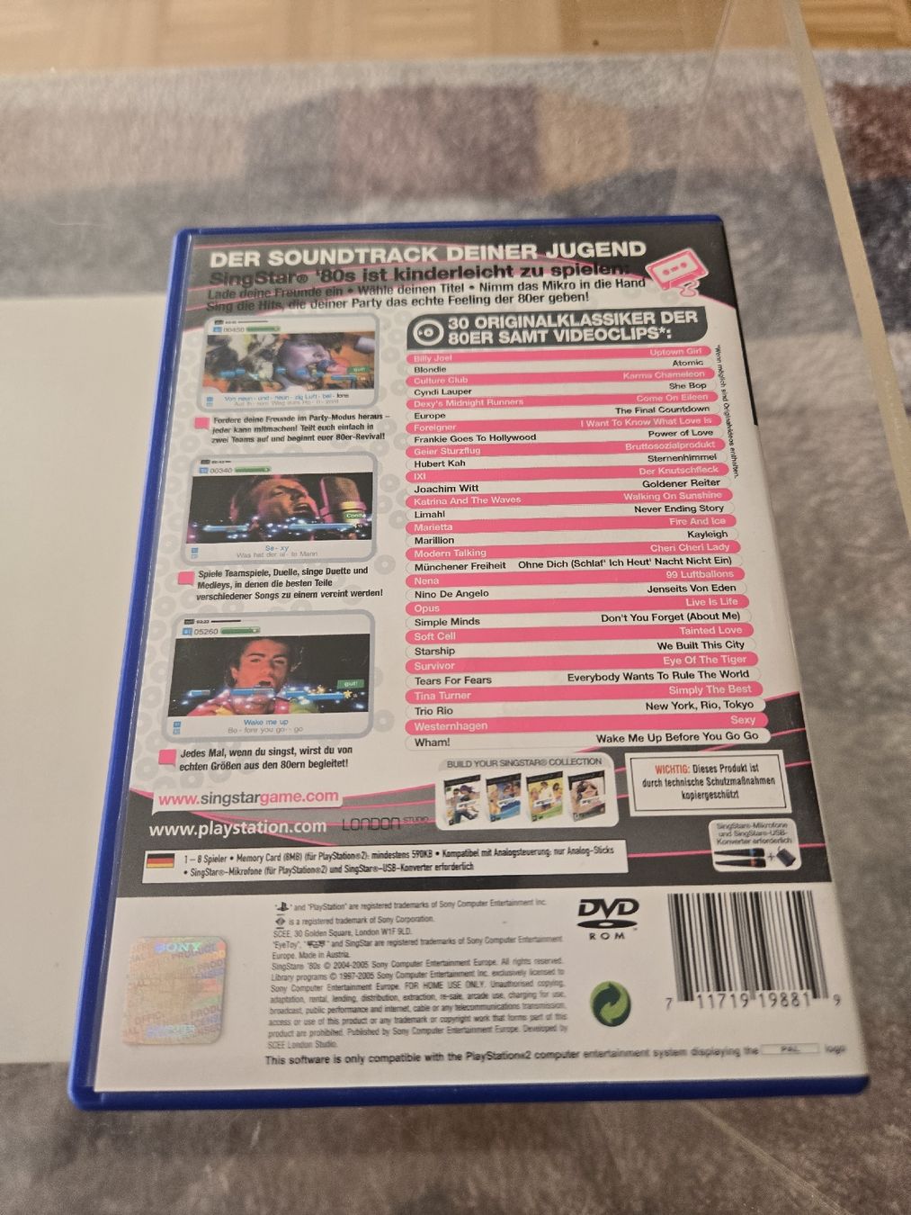 Giochi: Singstar 80s PS2 – Usato da Bussigny venduto da Kfdlt 1