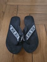 Zehentrenner Schwarz Weiss Grösse 38 REEF NP 50