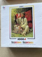 Puzzle Indianer Person Teile 1000