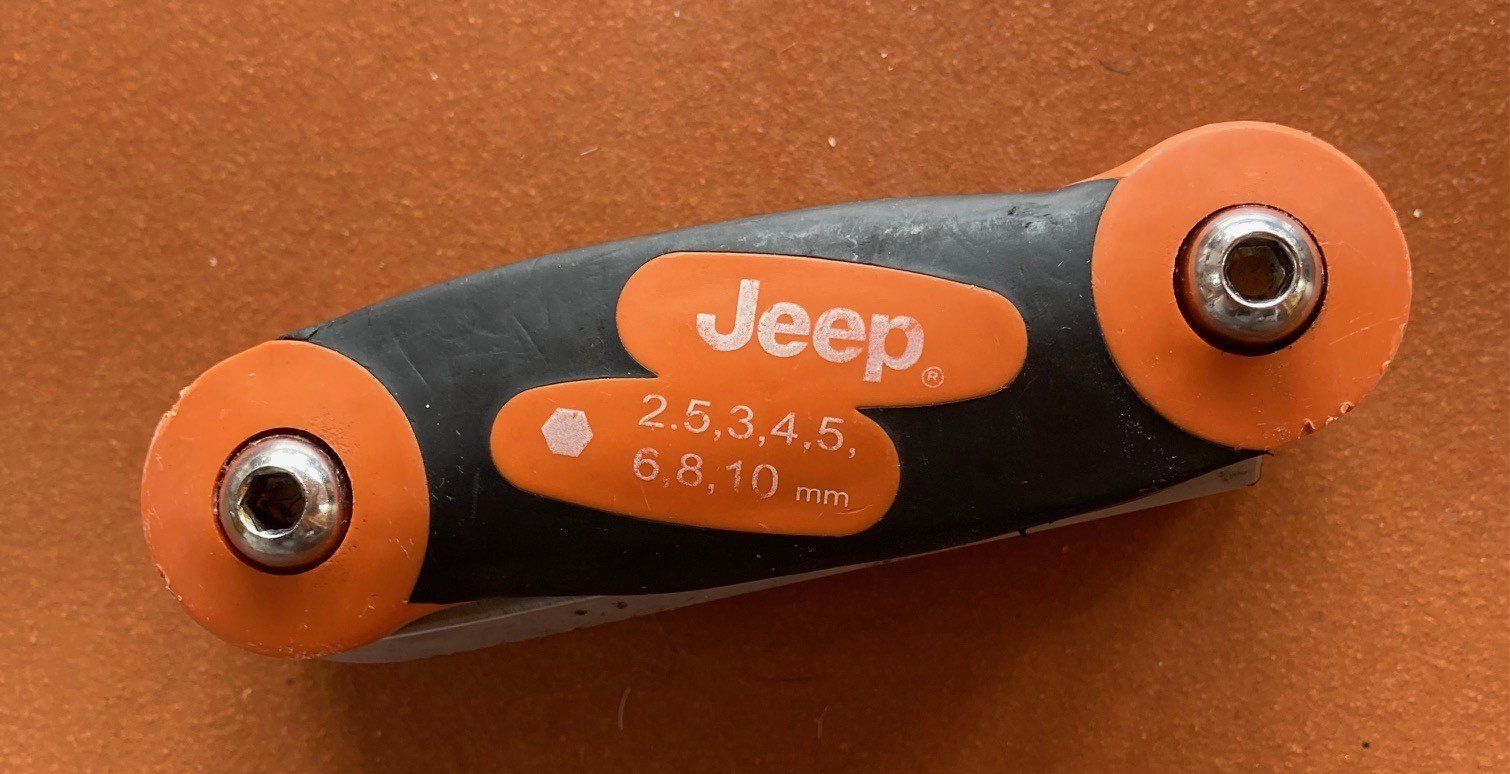 Jeep Tutti gli attrezzi: Inbusschlüssel-Set – Usato da Orselina venduto da Vrenegonde