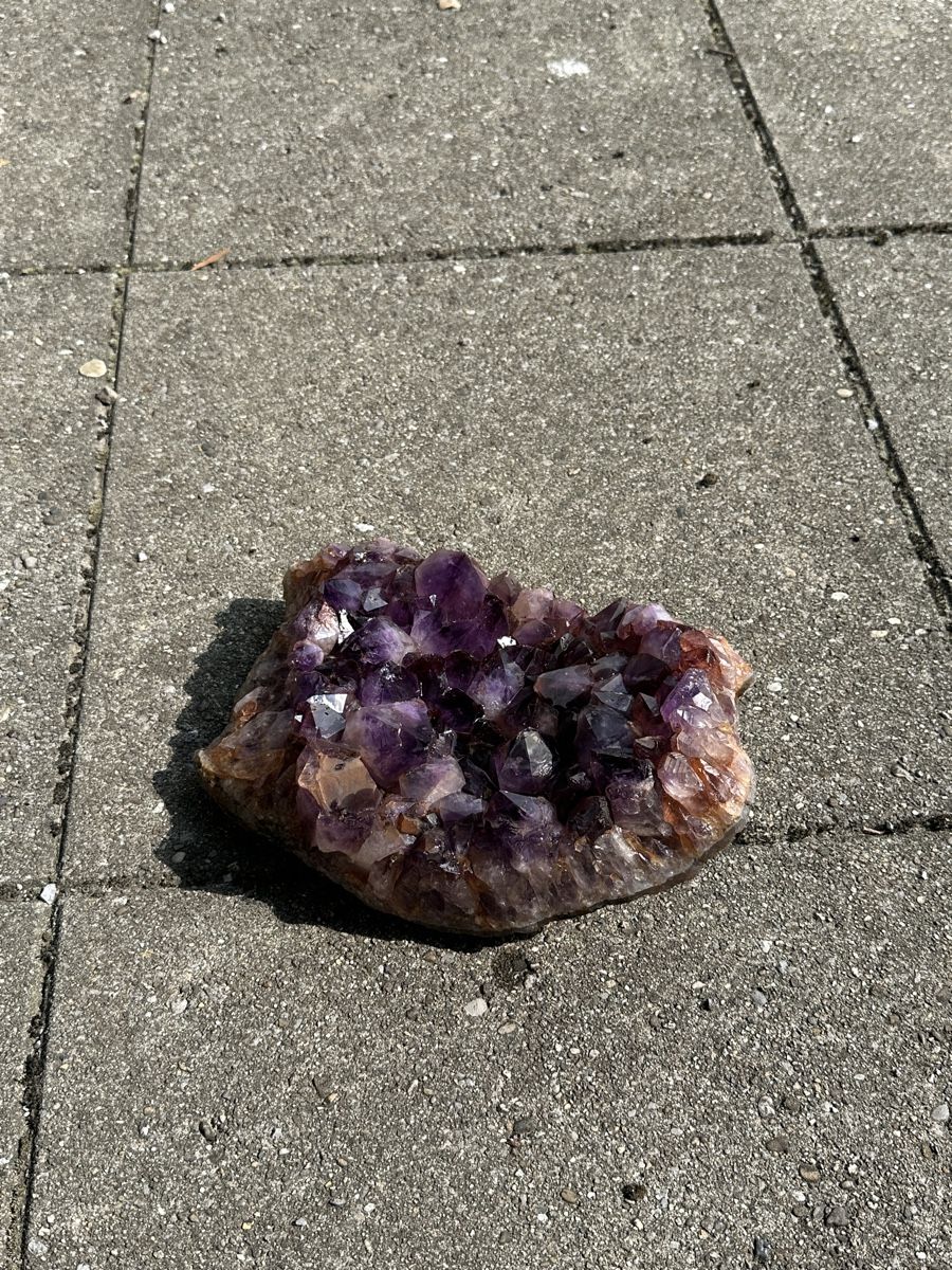 Edelsteine: Grosse Amethyst-Druse / Amethyst-Stufe – Gebraucht aus Interlaken von Fc-Thuner97