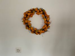 Schöner Herbstkranz für draussen & drinnen