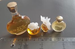 4 Parfüm Flakon mini von Nina Ricci, vintage