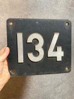 Plaque loco Loko Schild Zug train 134