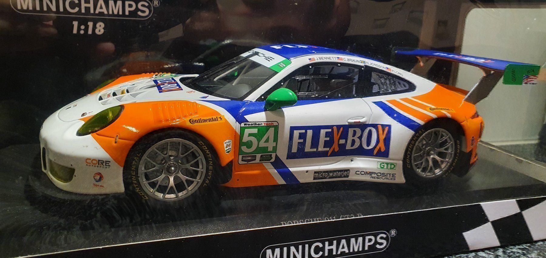 Porsche Modellini d'auto: Porsche 911 GT3 R 1:18 – Nuovo e nell'imballaggio originale da Ballwil venduto da Veyron94 2