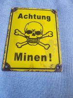 Emailschild Achtung Minen