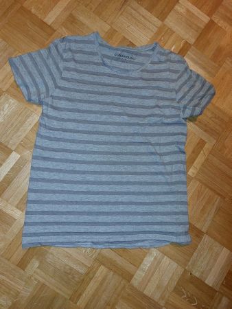 T-Shirt, grau, Herren, Grösse S