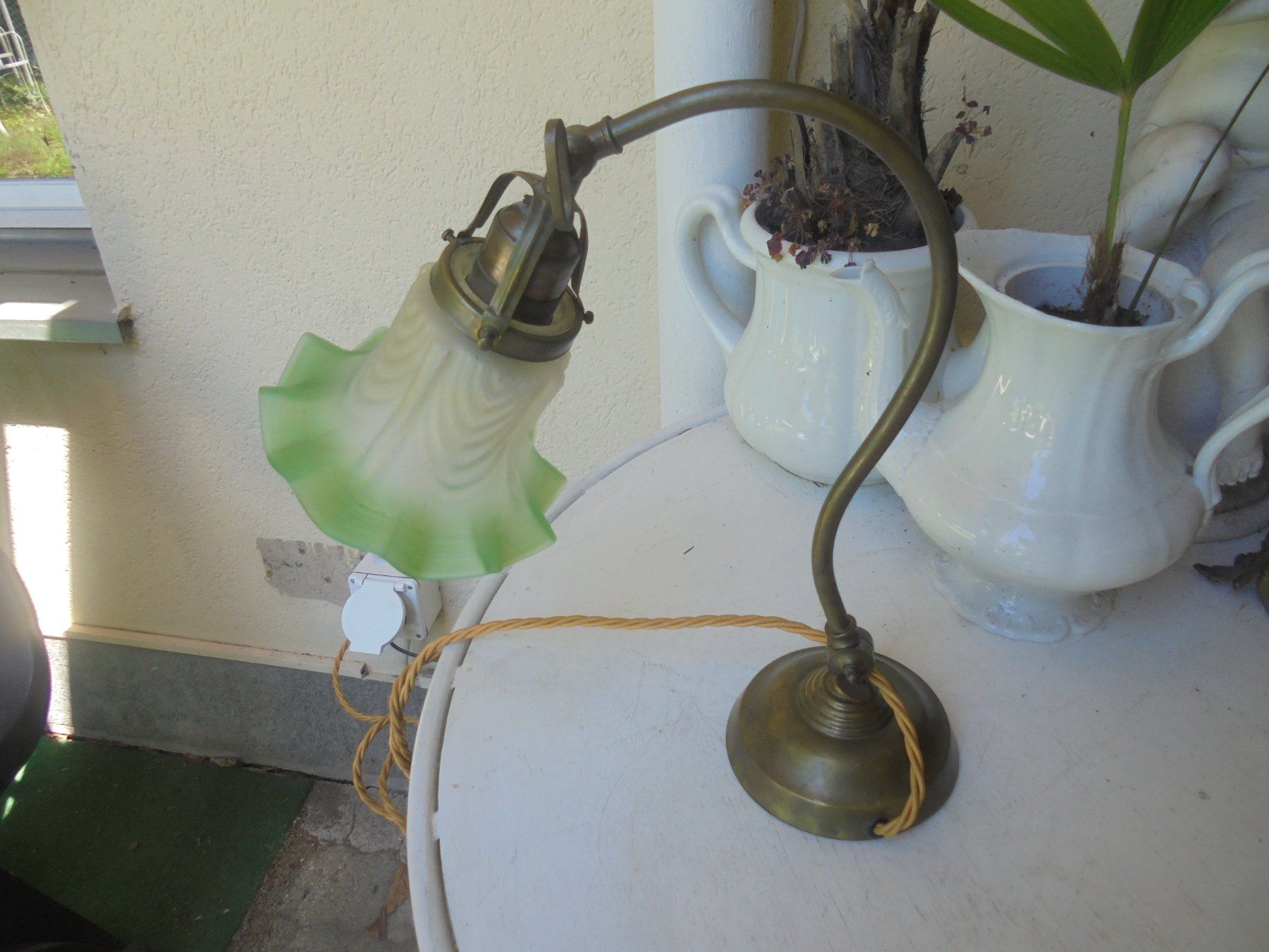 Lampen: <Antike Jugendstillampe ca. 1920 – Gebraucht aus Camorino von Hunpete 6