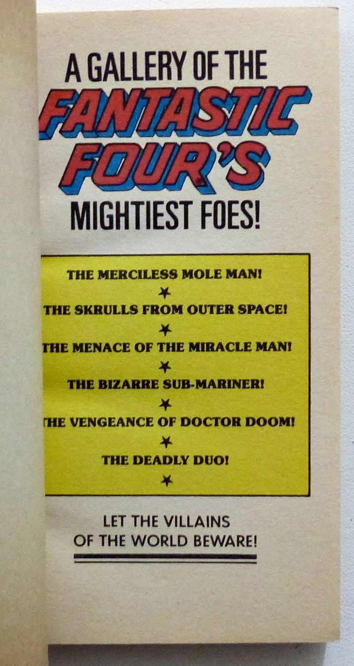 Fumetti: FANTASTIC FOUR STAN LEE PRESENT MARVEL DIGEST 1ST PRINT 1982 – Usato da Lugano venduto da YouWantUS 1