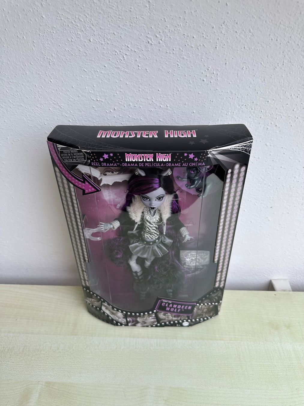 Bambole: Monster High Reel Drama Clawdeen Wolf – Nuovo e nell'imballaggio originale da Zürich venduto da Kat_5557 2