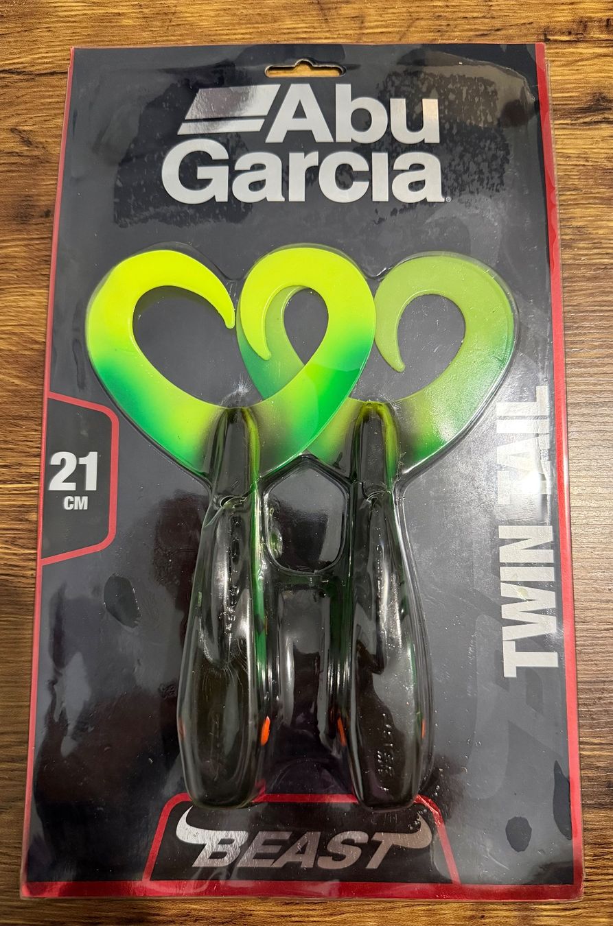 Abu Garcia Esche: ABU GARCIA Beast Twin Tail 21cm – Nuovo e nell'imballaggio originale da Widnau venduto da Fishingtackle_Oggy