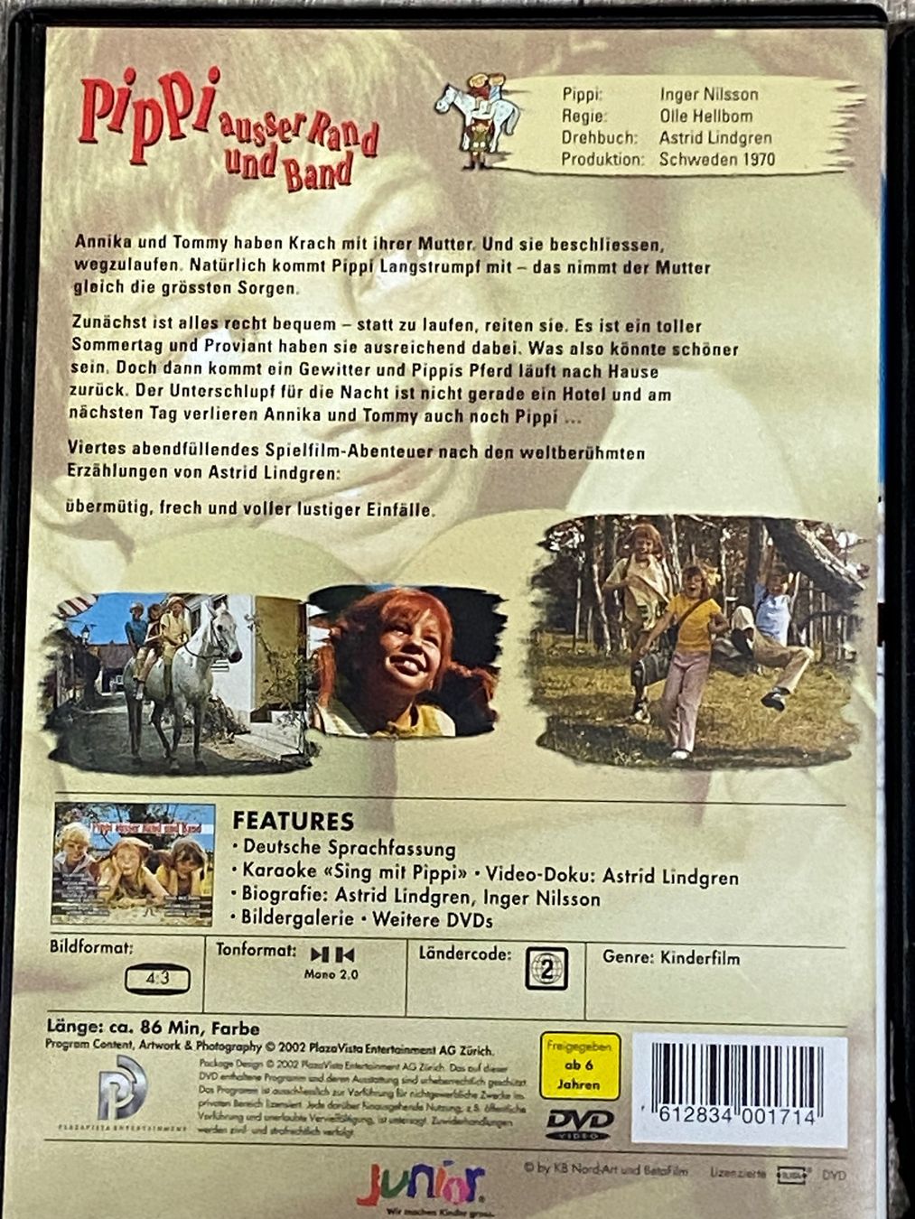 Alle DVDs: Pippi Langstrumpf – Gebraucht aus Muri b. Bern von AdidasCollector 5