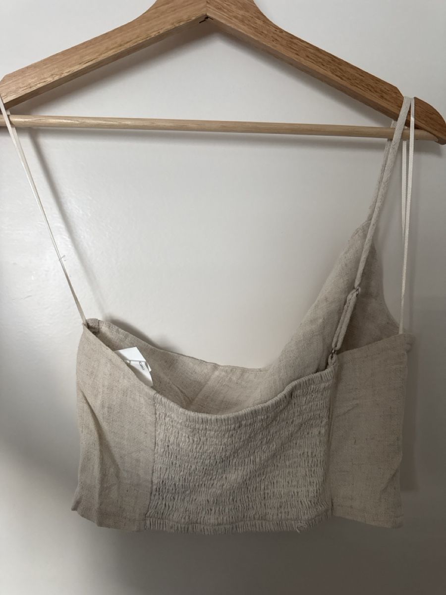 Stradivarius Tops: Stradivarius Top beige Grösse M neuwertig – Neu (gemäss Beschreibung) aus Steinach von serayyilmaz 2