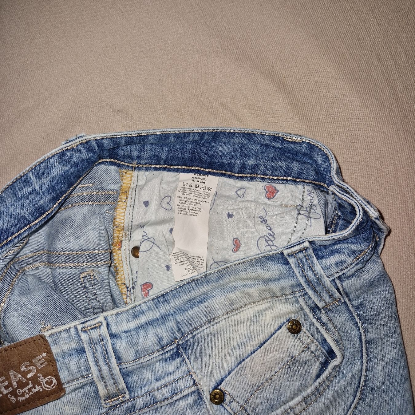 Please Jeans Jeans: Damen Jeans Please hellblau Grösse Small  – Usato da Weinfelden venduto da Vini05 3