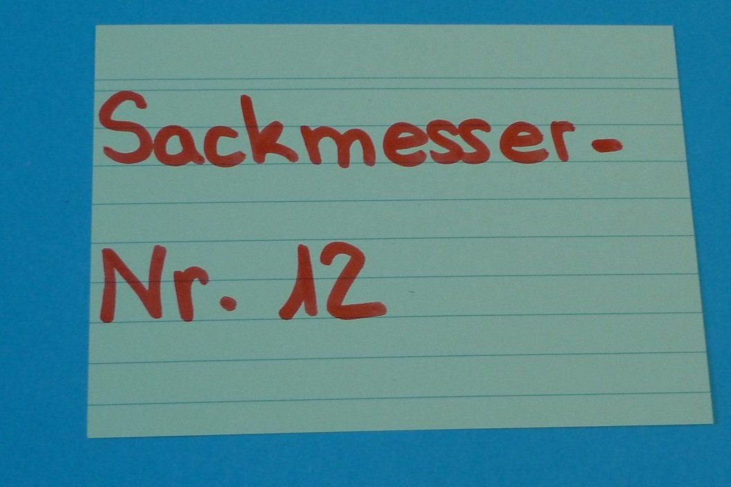 Coltelli tascabile: Sackmesser-Nr.12 – Usato da Bern venduto da bn1640 6