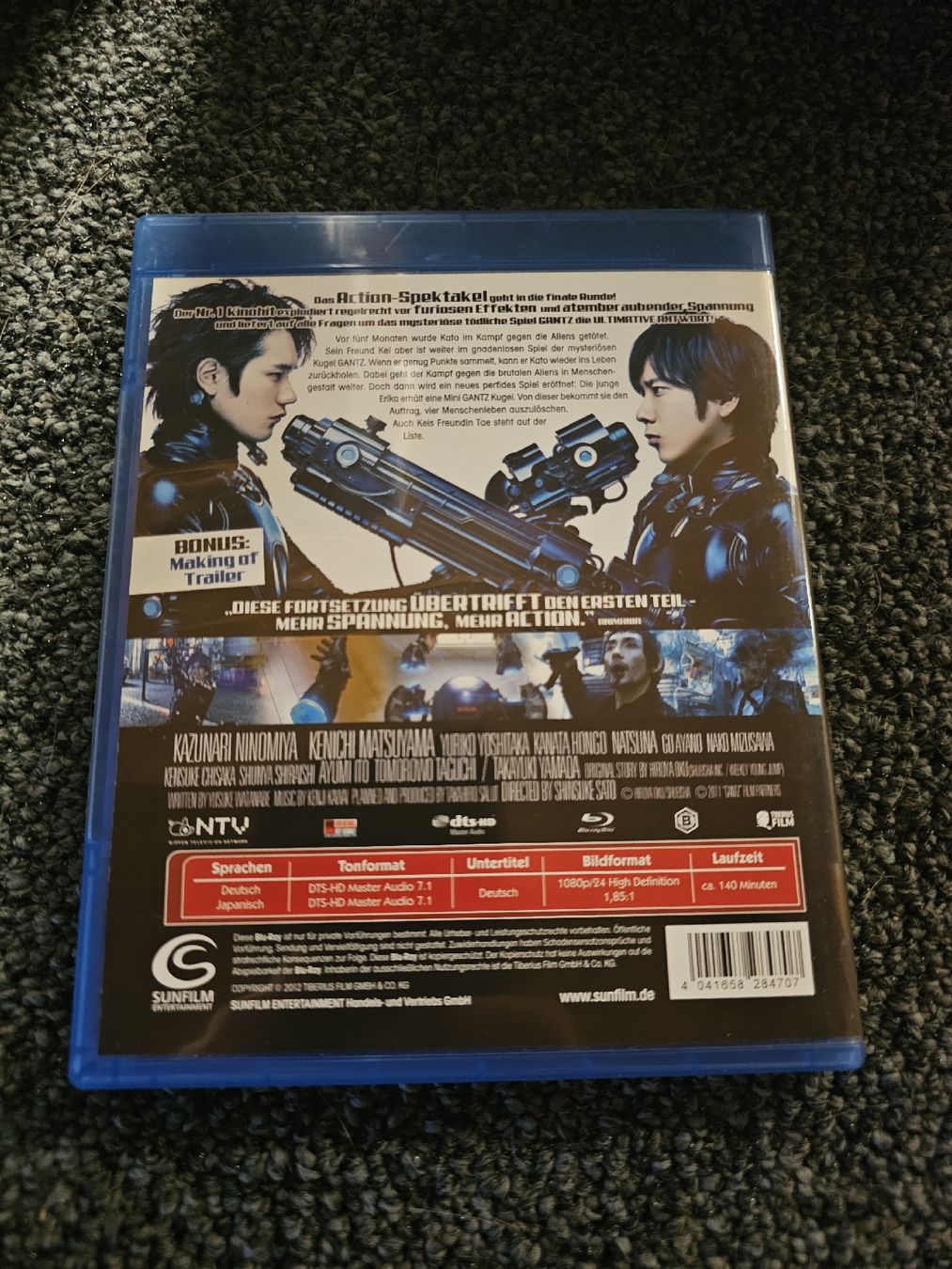 Tutti i DVDs: GANTZ - Die ultimative Antwort, Blu-ray – Usato da Ruswil venduto da jan_bxl5 1