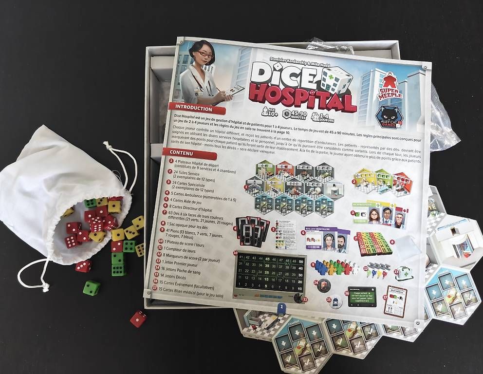 Giochi: Jeu de société Dice Hospital – Usato da Ecublens VD venduto da oomari 3