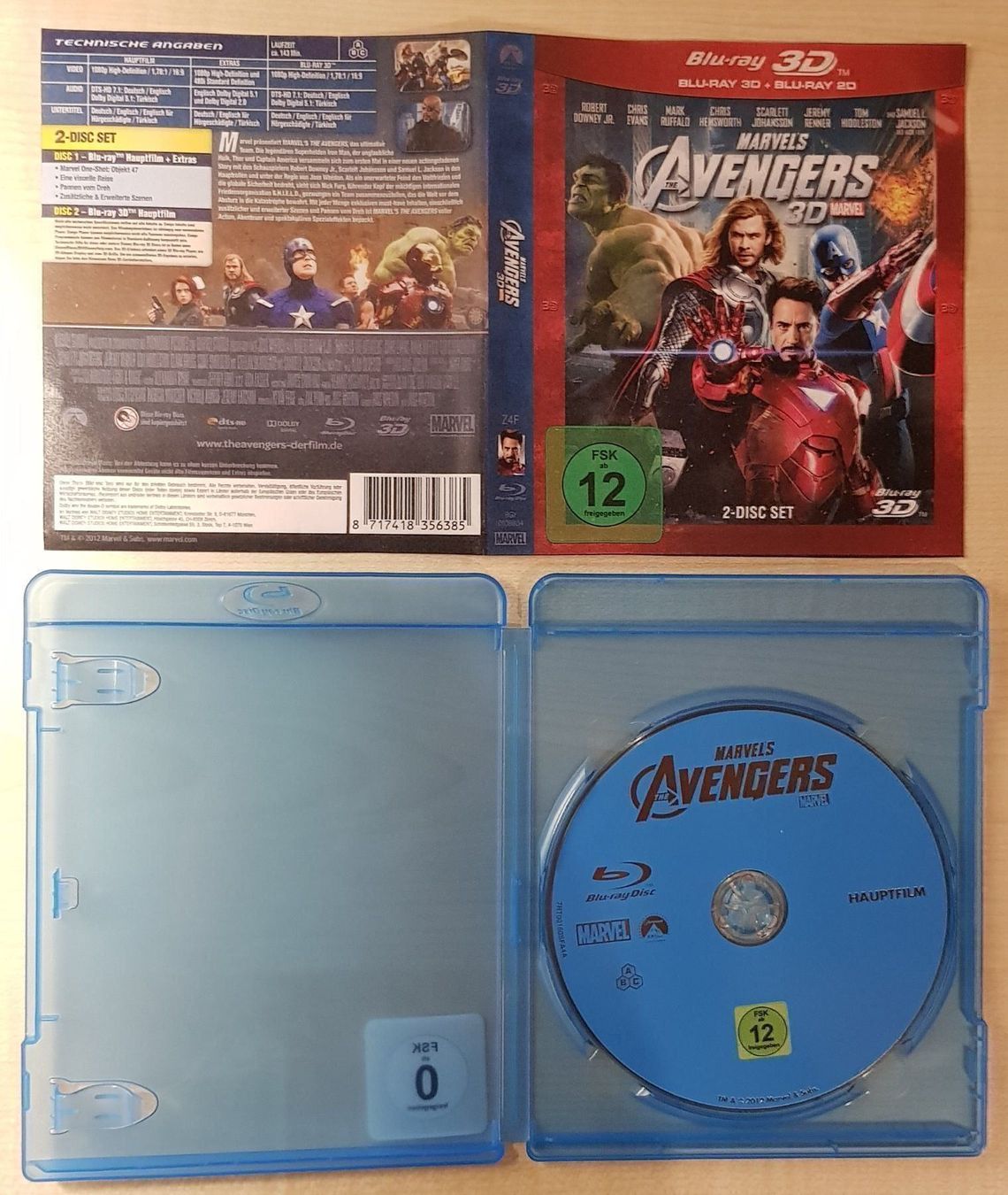 Tutti i DVDs: The Avengers BluRay – Usato da Heiligkreuz (Mels) venduto da PascalWa 1