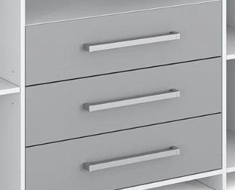 Eisenwaren: Möbelgriffe - 3er Set Silber (256 mm) – Neu und originalverpackt aus Veltheim AG von EVENT-LLS 1