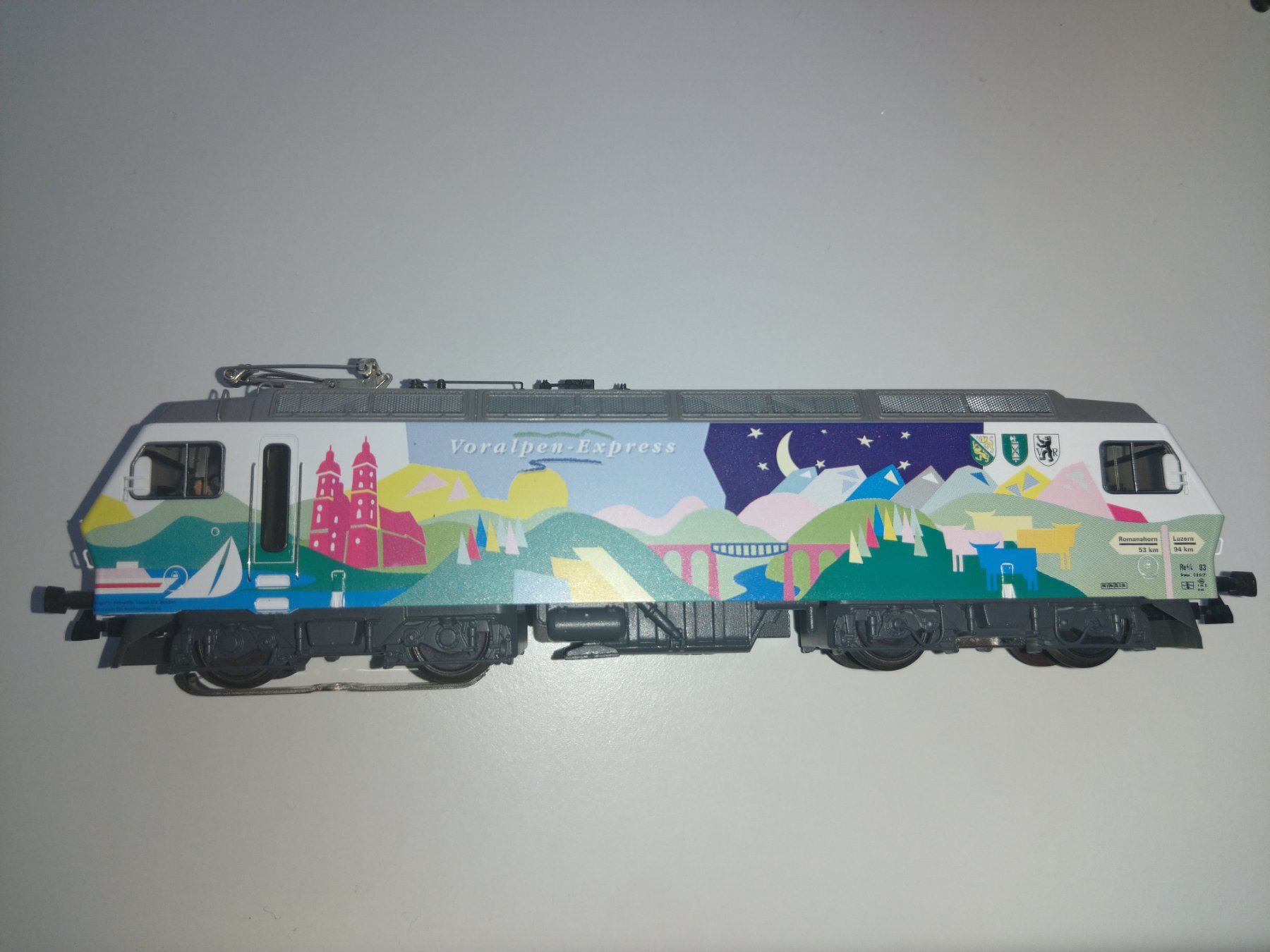 Hag Modelleisenbahnen: VORALPEN-EXPRESS NR. 98 – Gebraucht aus Windisch von  1