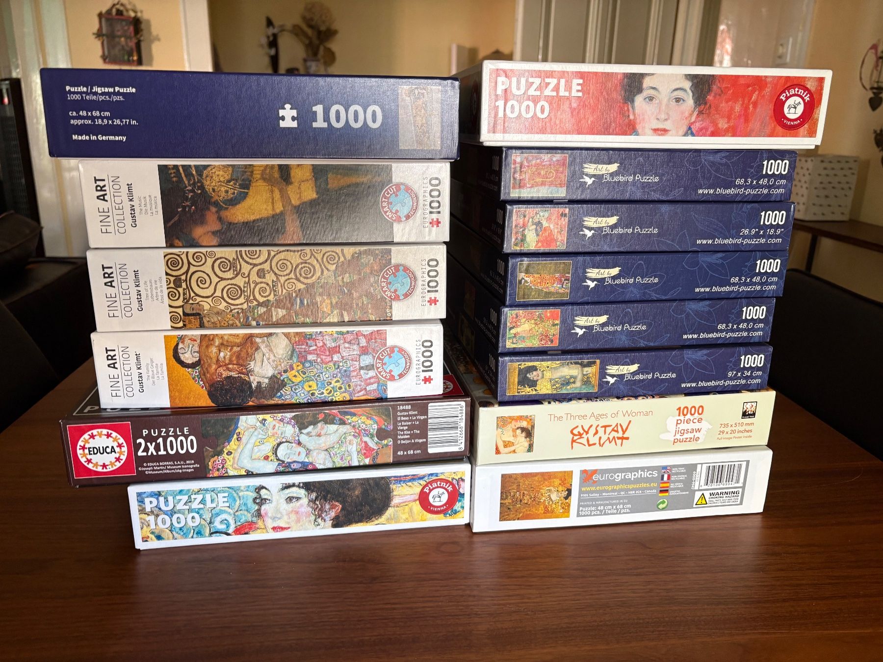 Puzzle: 15 Puzzles de Klimt – Usato da Genève venduto da rap_s5hg