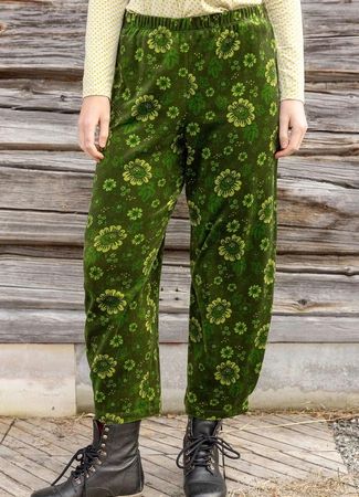 Velours Hose Gr. M