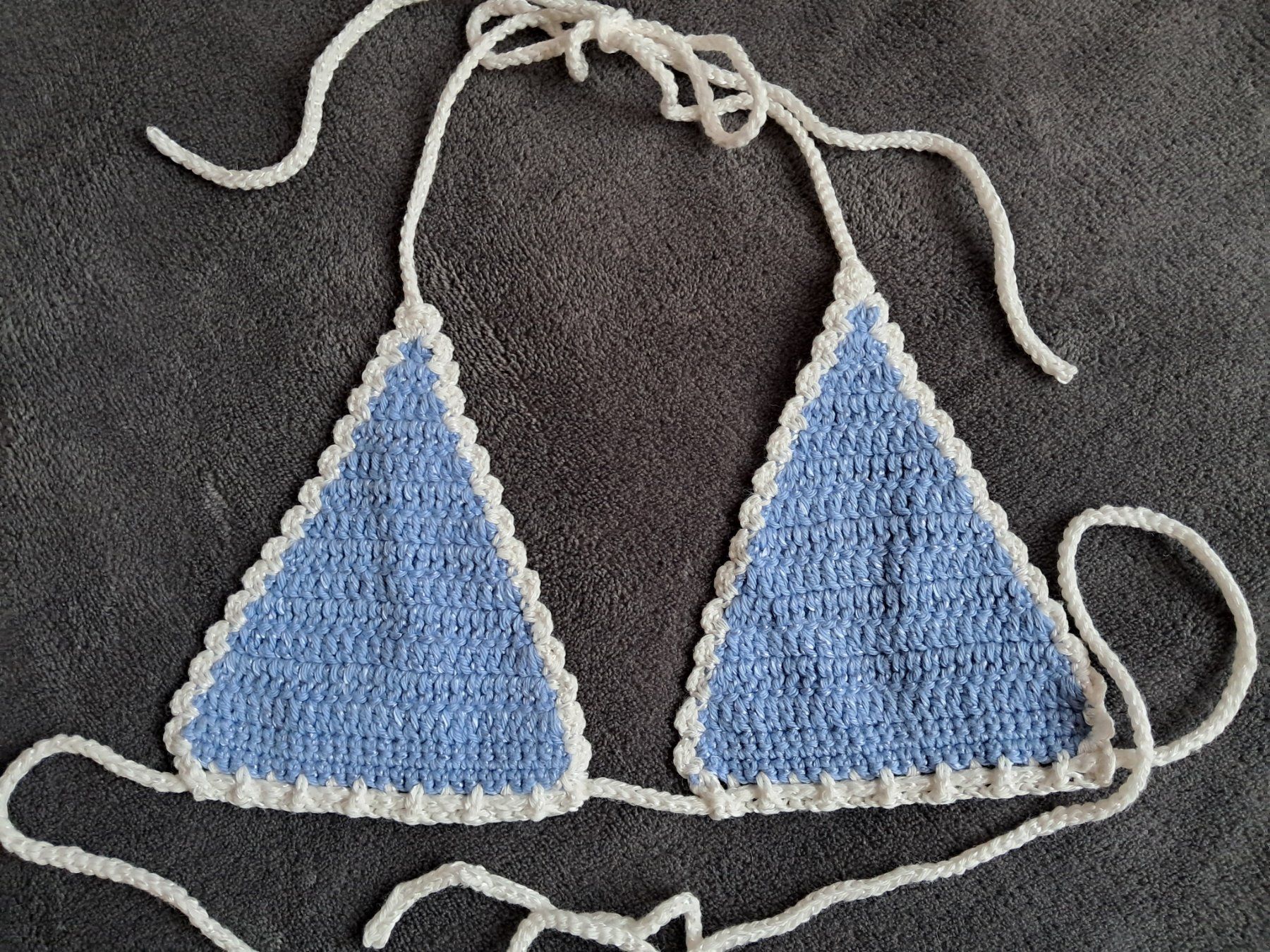Badekleider & Bikinis: Häkel Bikini Set (String) handgemacht - grosse S – Neu (gemäss Beschreibung) aus Dübendorf von aga1_b 1