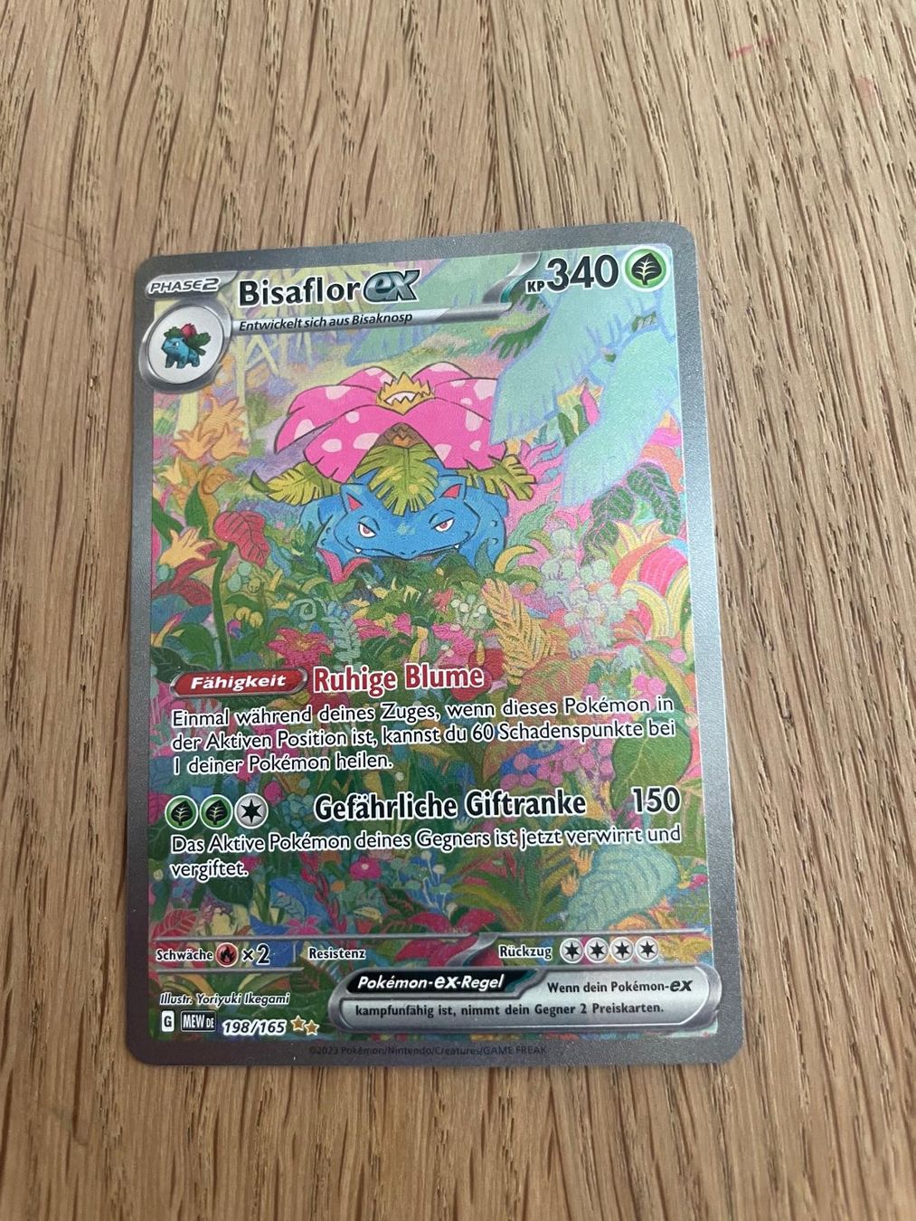 Pokémon Carte collezionabili: Pokemon Bisaflor ex – Nuovo (secondo la descrizione) da Baar venduto da blattmmi