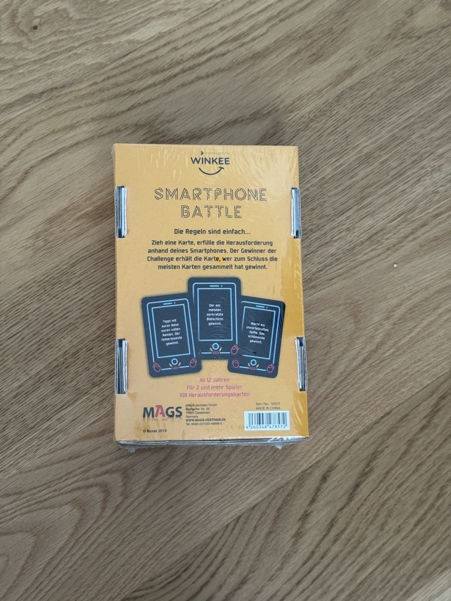 Jeux: Partyspiel Smartphone Battle – Neuf avec emballage d'origine à Chur par nica_jo 1