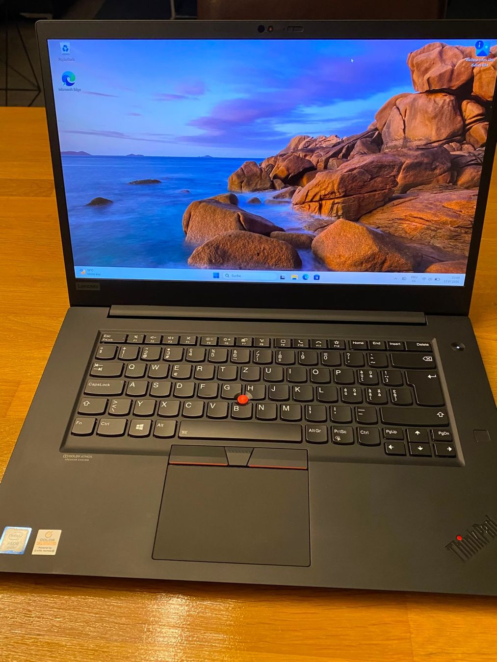 Lenovo Notebook: Lenovo ThinkPad P1 Gen 3 – Usato da Zofingen venduto da tracklist