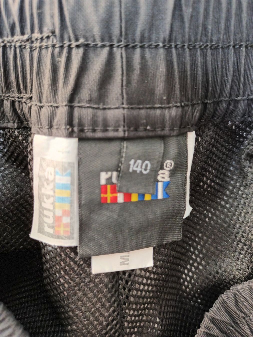 Pantaloni: Regenhose rukka schwarz Gr. 140 – Usato da Ried-Muotathal venduto da lufo 2
