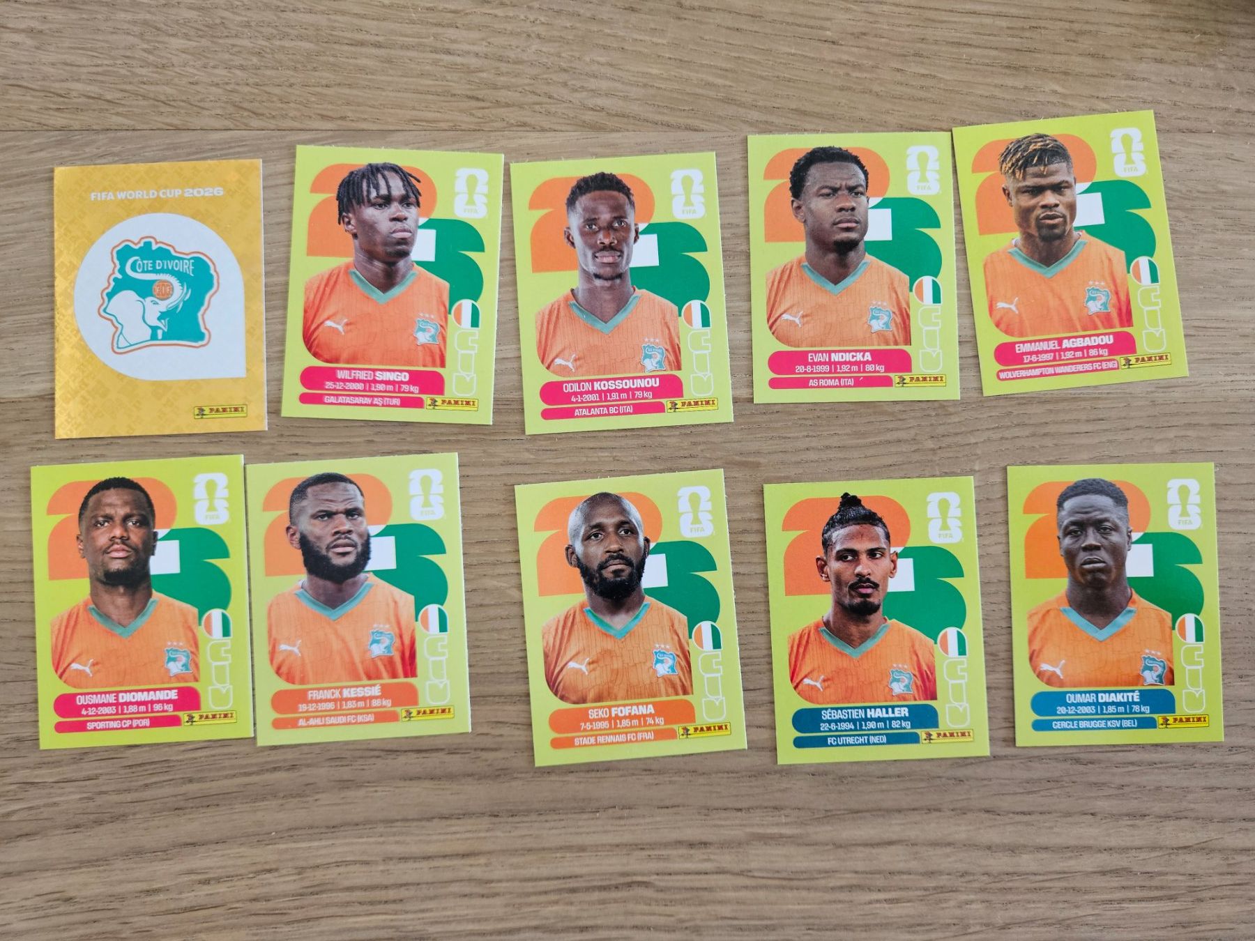 Panini Sammelbilder & Trading cards: Panini WM 2026 CIV – Neu (gemäss Beschreibung) aus Villars-sur-Glane von Bolinot